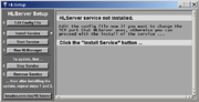 Figure 1. HLServer Setup